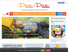 Tablet Screenshot of patipati.es